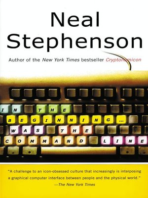 In the Beginning...Was the Command Line - ebook